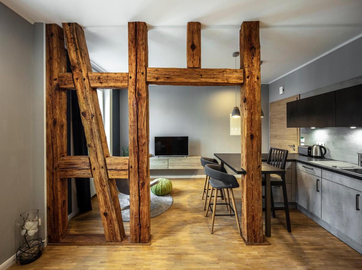Kreuzstein Boutique-Apartment Hotel Bayreuth Bagian luar foto