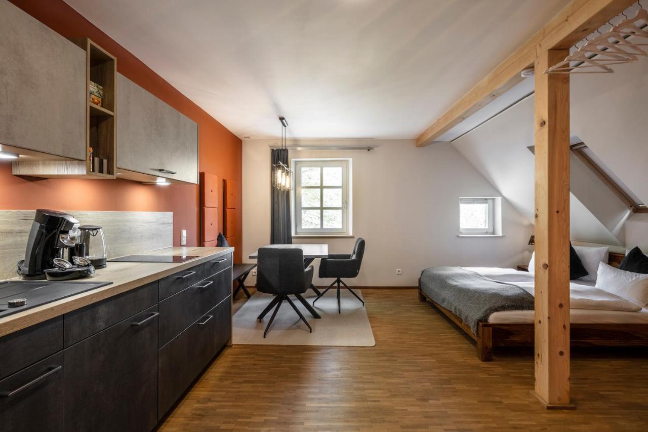 Kreuzstein Boutique-Apartment Hotel Bayreuth Bagian luar foto
